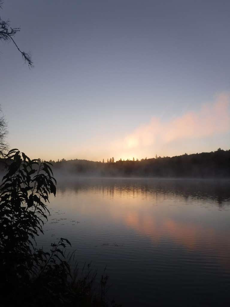 Sunrise on Jubilee Lake - Algonquin Park