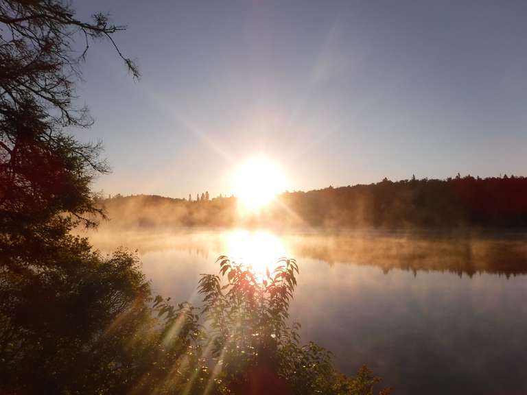 Sunrise on Jubilee Lake - Algonquin Park