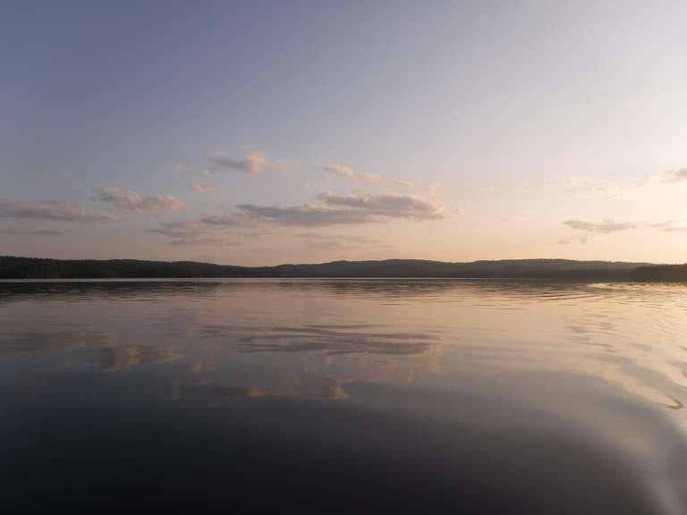 Radiant Lake at dusk - Algonquin Park