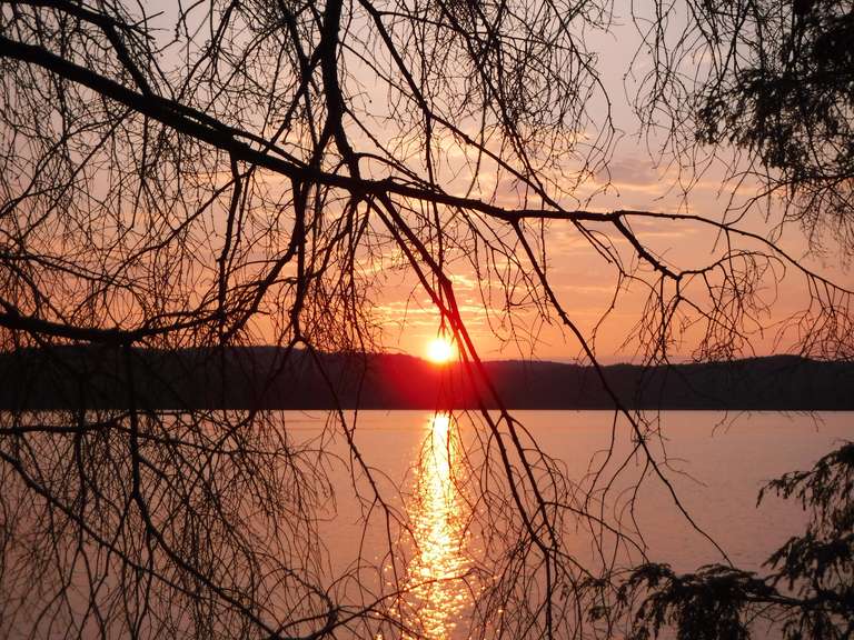 Sunset on Hogan's Lake