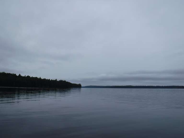 Grey day on Opeongo Lake