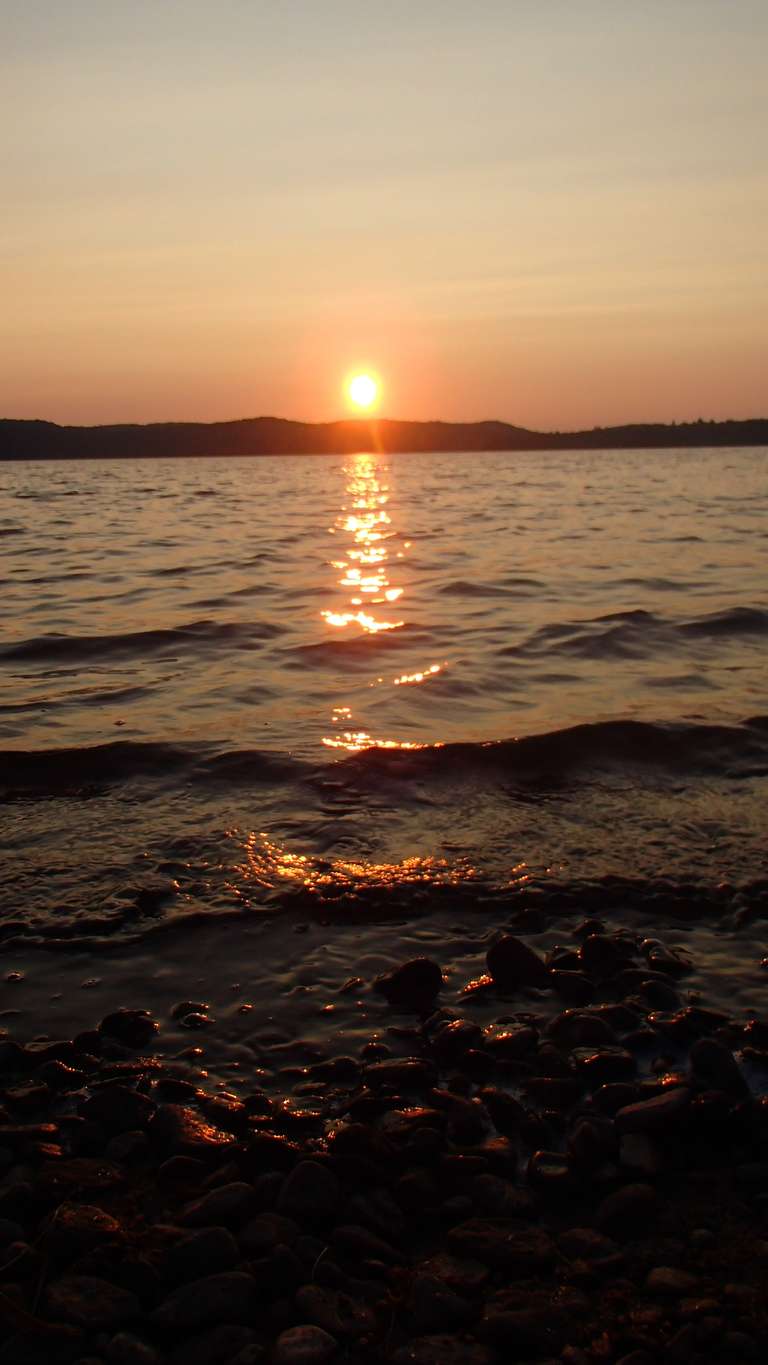 Hogan Lake sunset