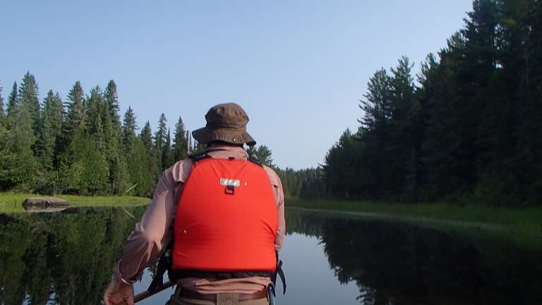 Paddling the Opeongo River