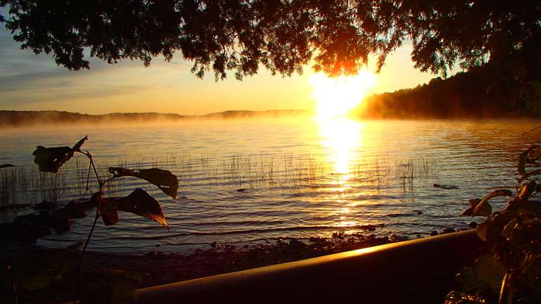 Sunrise on Biggar Lake