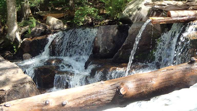 Waterfall between North Tea and Manitou