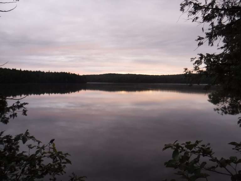 Sunset on Little Dickson Lake